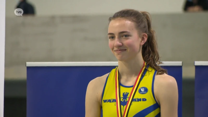 Merel Maes springt alweer een record!