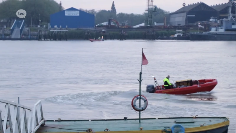 Hulpdiensten zoeken naar drenkeling in Schelde, maar melding is loos alarm