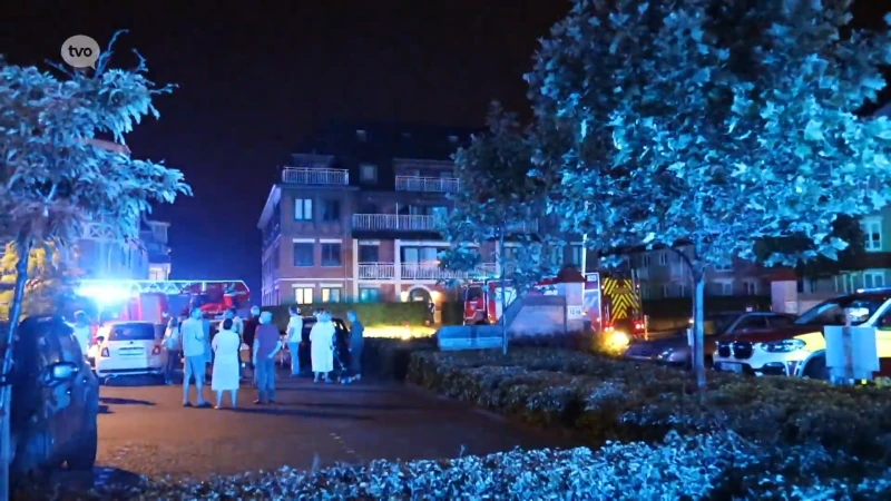 33 bewoners geëvacueerd na keukenbrand in appartementsgebouw