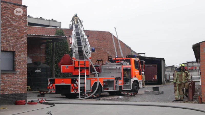 Brand bij groothandel in Zele, iedereen raakt tijdig buiten