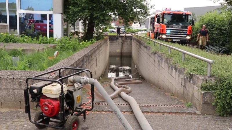 GO! Atheneum in Denderleeuw na waterlek: "Examens vanaf morgen in onder meer de sportzaal"