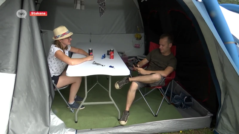 Overstromingen in Ardennen zorgen voor grote drukte op streekcampings