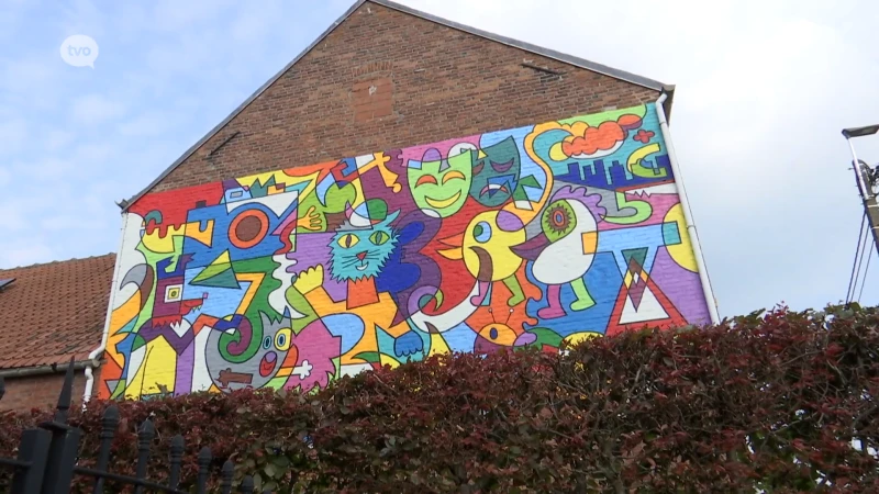 Street artist 'Koerie' geeft opnieuw meer kleur aan Sint-Niklaas