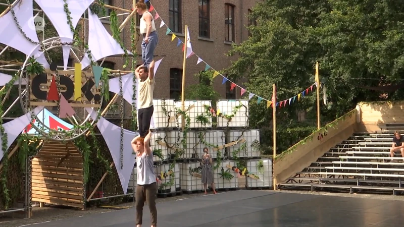 Acrobaten van 'Knot on Hands' bijten spits af op Cirk! Aalst