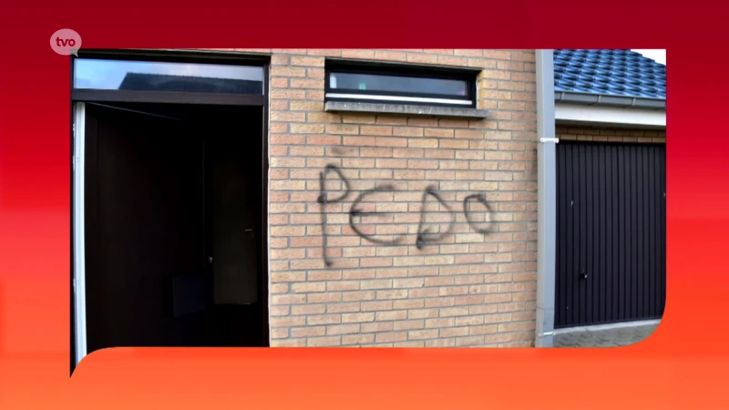 Vandalen bekladden huis van Berlarenaar met 'pedo'-opschrift: "Ik voel me bekeken op straat"