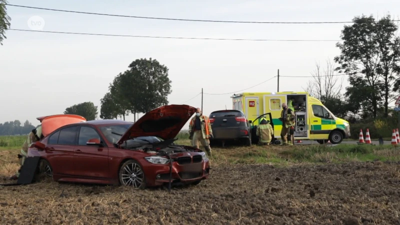 Twee bestuurders gewond na zware crash in Kieldrecht