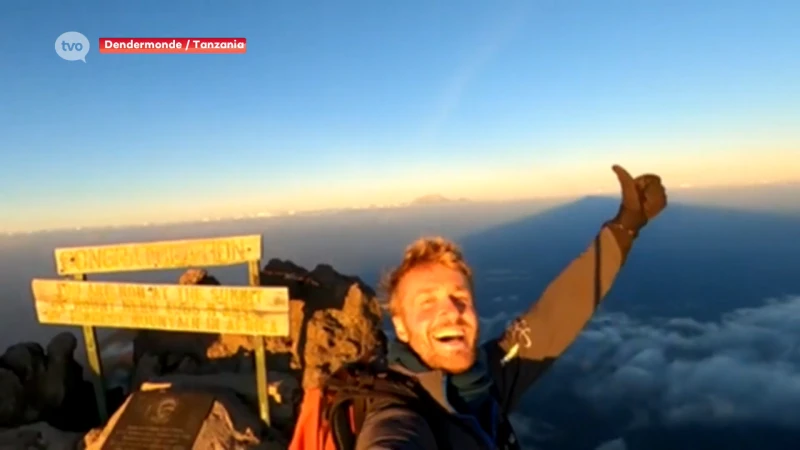 Jelle Veyt begint overmorgen aan zijn beklimming van de Kilimanjaro en stuurt ons dit adembenemend filmpje door