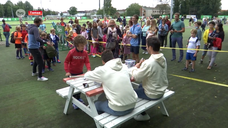 Club in Temse krijgt Olympische hockeyspelers op bezoek