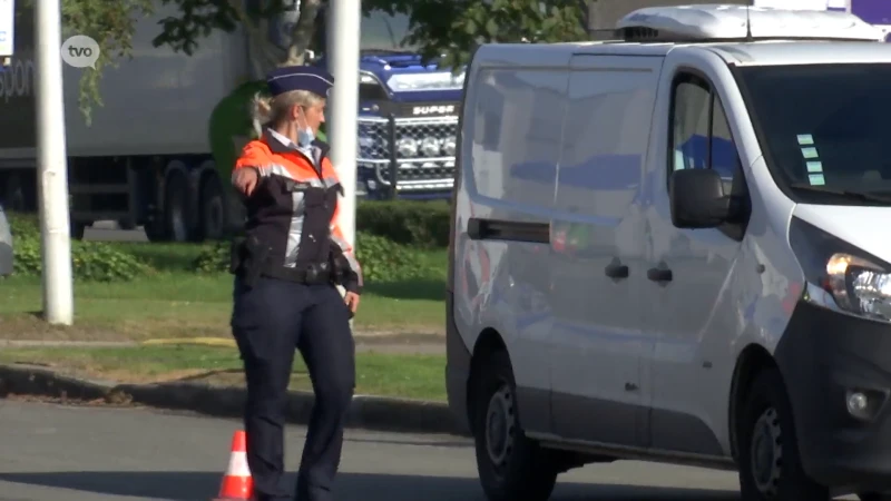 Grote controleactie rond professioneel transport in Dendermonde