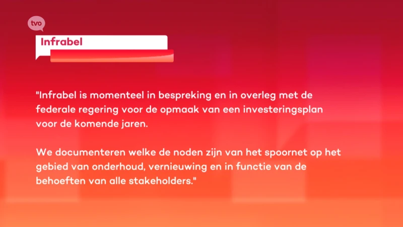 Infrabel: "Nog niets beslist over afschaffing van spoorlijnen"