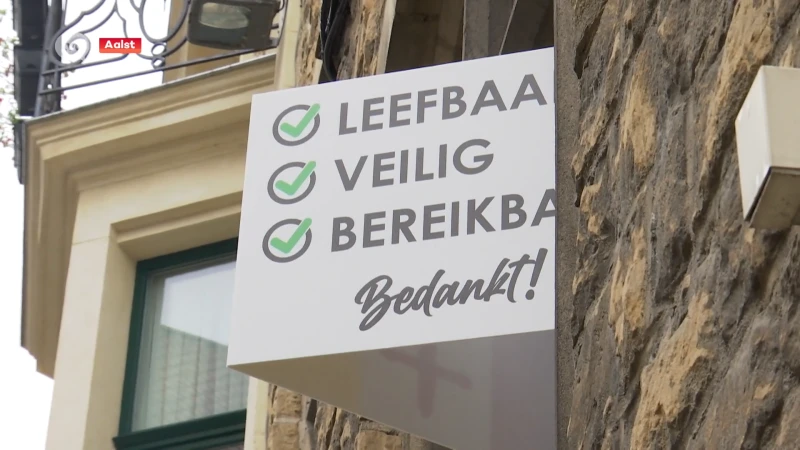 Bewoners ijveren voor behoud van leefbare Dirk Martensstraat in Aalst