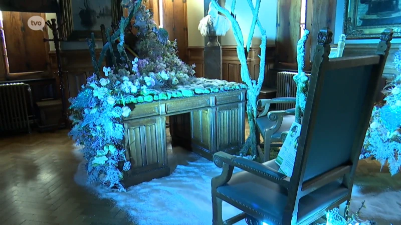 Féerie Florale: Floral Christmas Dreams in het stadhuis van Dendermonde