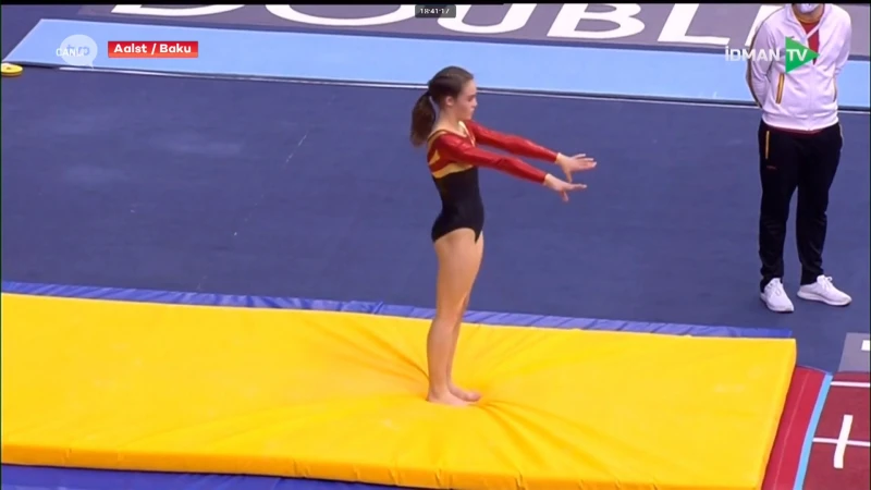 Turnster uit Aalst wint bronzen medaille op het Wereldkampioenschap Tumbling