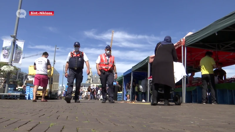 Opnieuw mondmasker verplicht op de markten in Sint-Niklaas