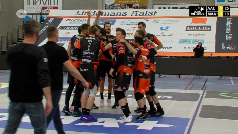 Lindemans Aalst geeft leider Maaseik bolwassing