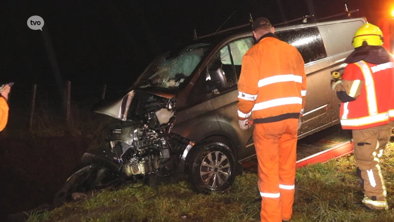 Waasmunster: Dronken chauffeur na ongeval op de vlucht, geeft zich alsnog aan