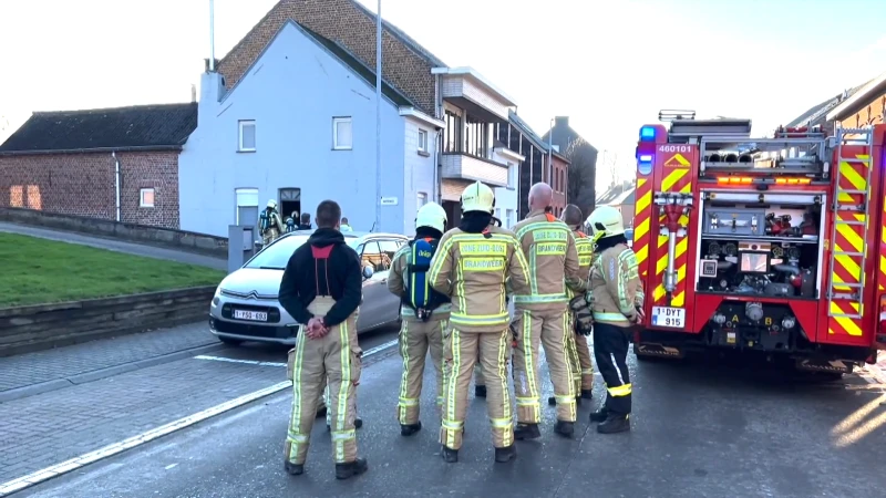 Vrouw bewusteloos aangetroffen bij brand in Erpe-Mere