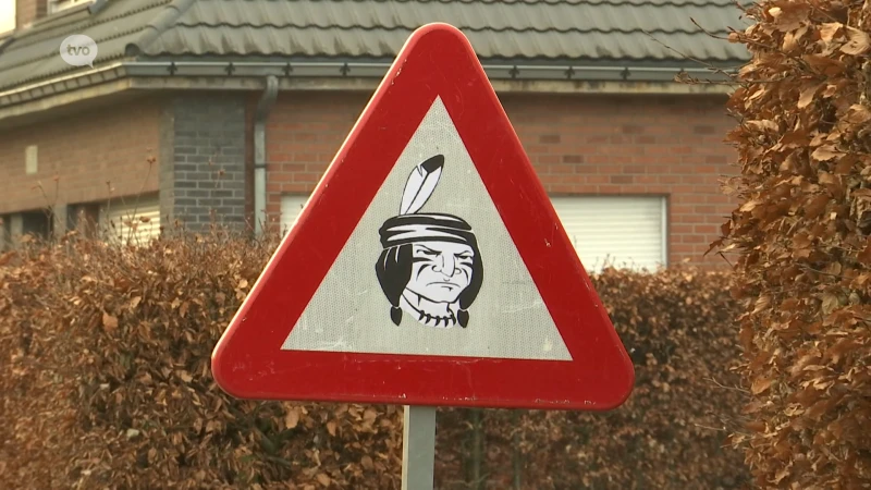 Mysterie in Gijzegem: Wat is de bedoeling van dit "indianenbord"?