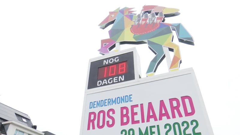 Aftelklok verhoogt Ros Beiaardkoorts in Dendermonde: nog 108 dagen