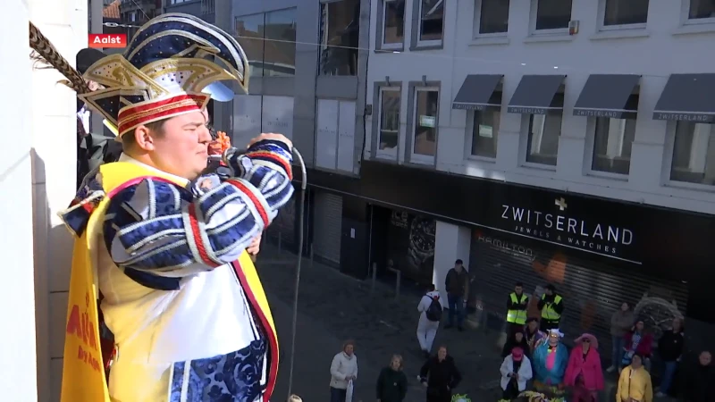 Officieuze Ajuinworp op dag 2 van Aalst Carnaval