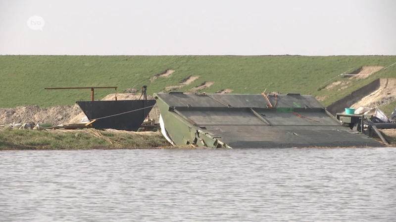 Experiment in Hedwigepolder: bresdefender moet beschermen tegen dijkbreuken op de Schelde