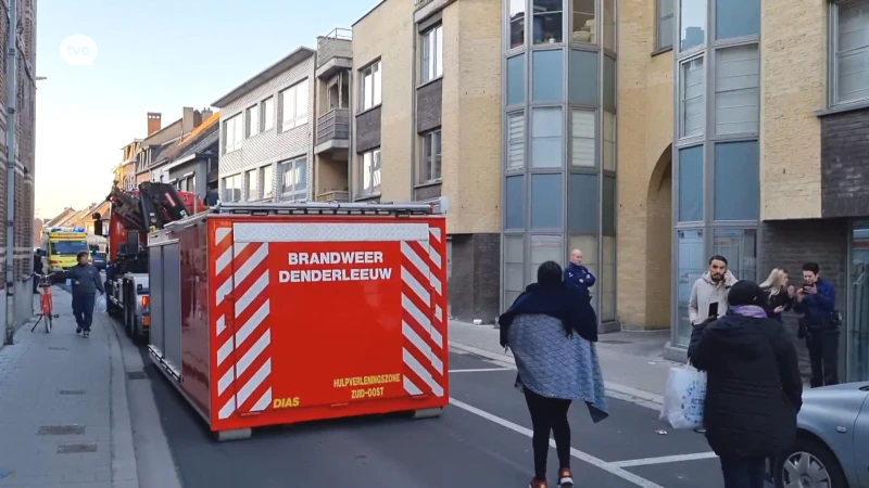 Auto brandt uit in ondergrondse parkeergarage in Denderleeuw