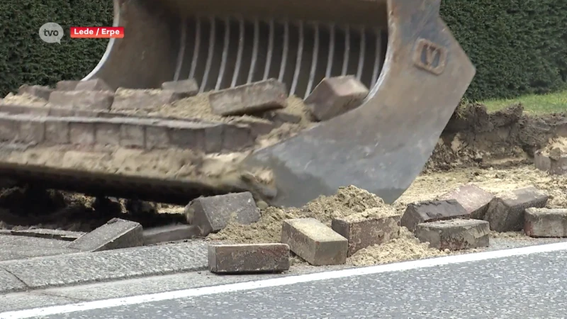 Maandenlang hinder op drukke gewestweg tussen Lede en Erpe-Mere