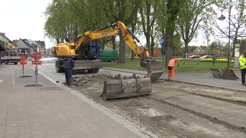 Maand omrijden in Berlare door wegenwerken