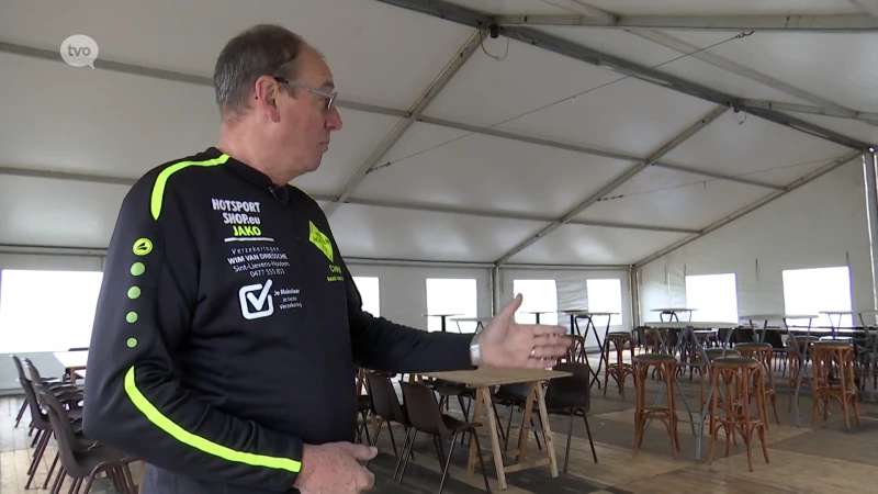 Houtemse voetbalclub recht rug na gasonploffing: "Welkom in onze noodkantine"