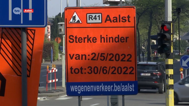 Komende twee maanden wegenwerken op Aalsterse Ring