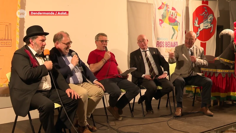 Verbaal duel tussen burgemeesters Aalst en Dendermonde in aanloop naar Ros Beiaard
