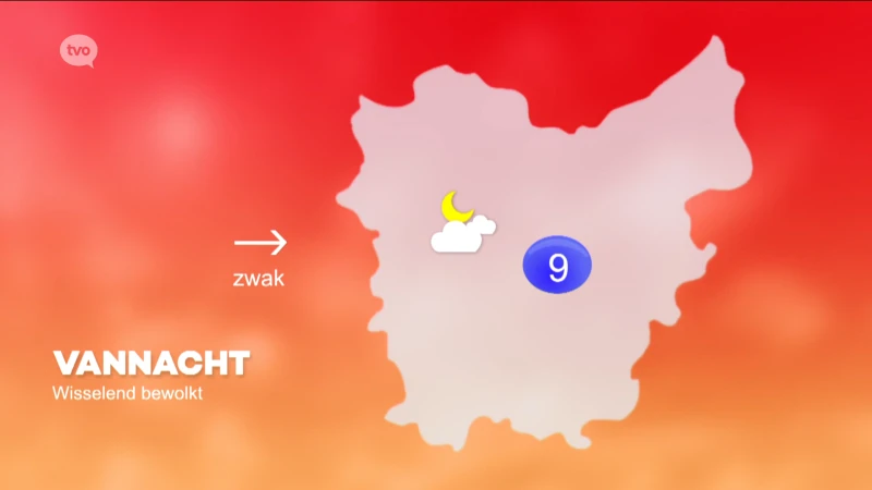 Hoofdafbeelding voor artikel Weerbericht woensdag 4 mei…