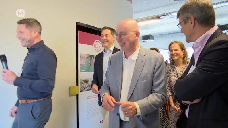 Premier De Croo bezoekt nieuwe Dendermondse brandweerkazerne tijdens Openwervendag