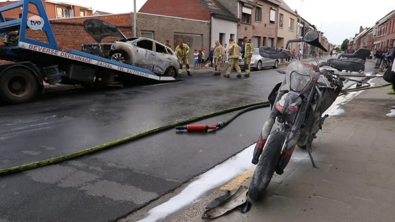 Vermoedelijke stunt met motor loopt fout af in Bijlstraat in Beveren