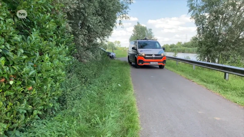 15 wielertoeristen gewond na zware valpartij op jaagpad in Gijzegem