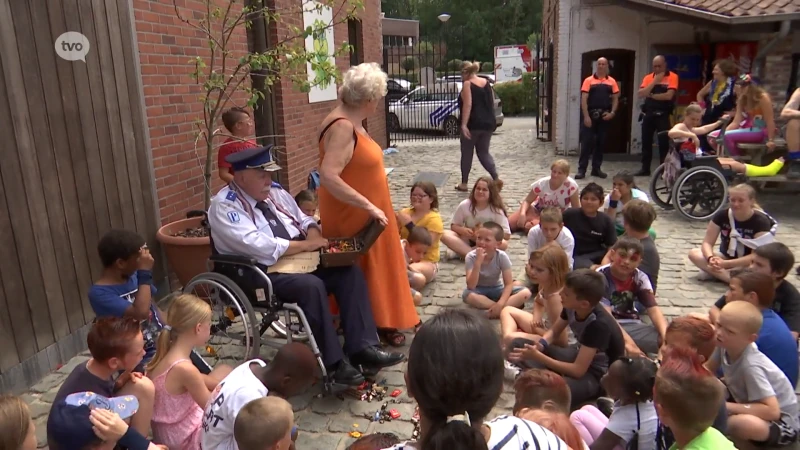 Kinderen op BiJeVa-zomerkamp in Geraardsbergen krijgen bekende gezichten op bezoek