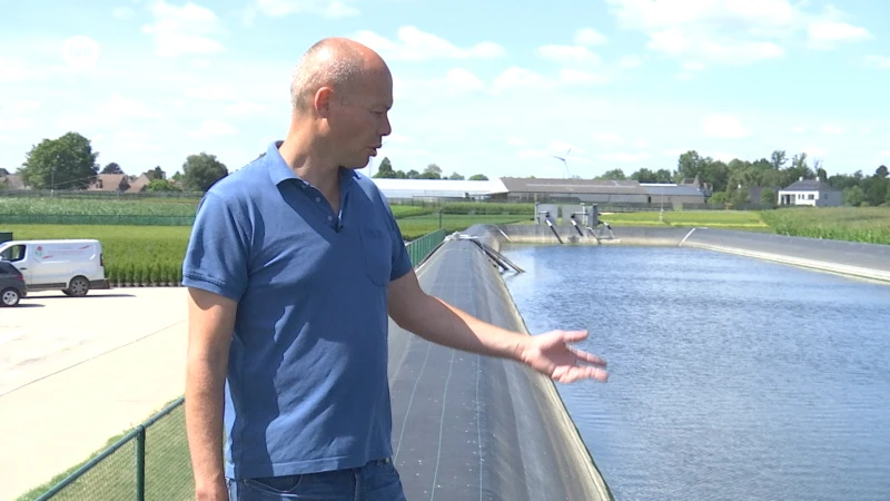 Klaar voor de droogte: tuinbouwbedrijf stockeert en recycleert vijf miljoen liter water