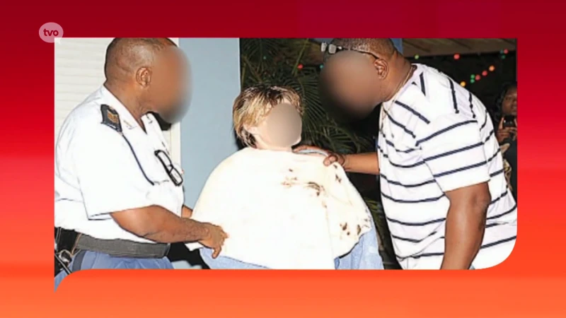 Moeder die haar kinderen verdronk op Curaçao zelf neergestoken aan voordeur in Sombeke