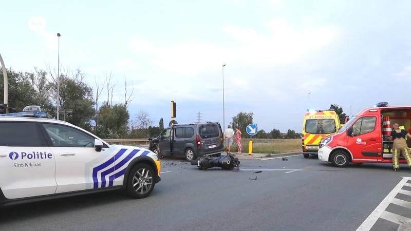 Motard komt om het leven na zware crash op de N41 in Sint-Niklaas