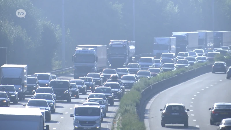 Werken aan E40 in Erpe-Mere gestart: file op autostrade