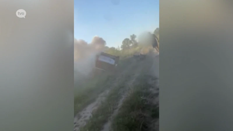 Auto over de kop in maïsveld na dollemansrit: drie inzittenden opgepakt