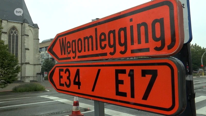 Herinrichting N70 in Melsele: vanaf vrijdag nieuwe fase met nieuwe omleidingen