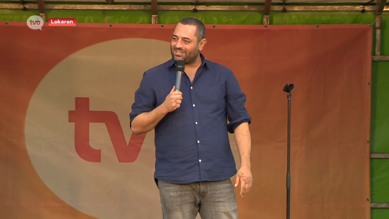 Erhan Demirci mocht zomer van TV Oost Vertellingen afsluiten in Lokeren
