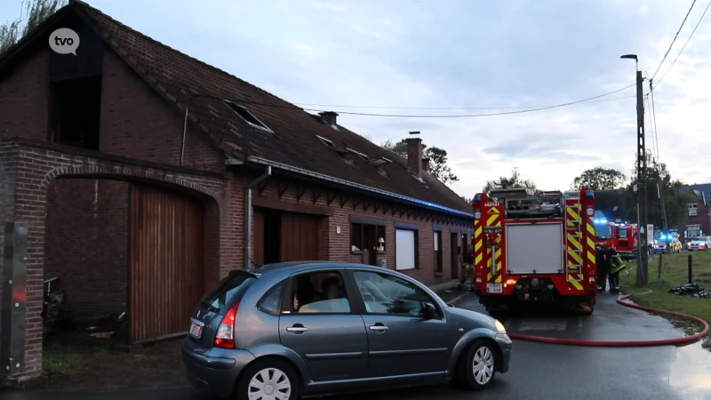 Brand vernielt te koop staand gebouw waar net bod op was uitgebracht