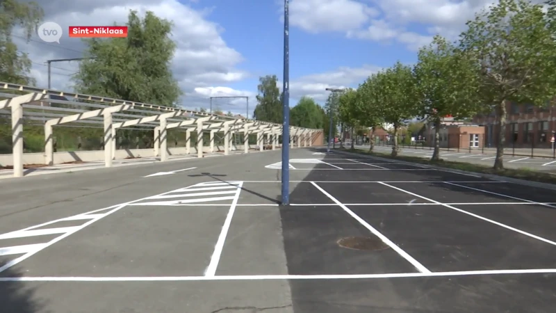 Nieuwe buurt- en centrumparking aan het Westerplein in Sint-Niklaas