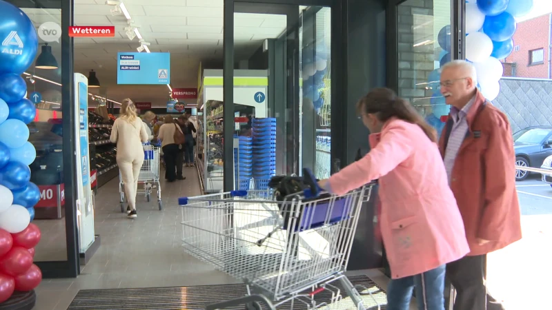 Vernieuwde ALDI-winkel opent deuren aan Gentsesteenweg in Wetteren