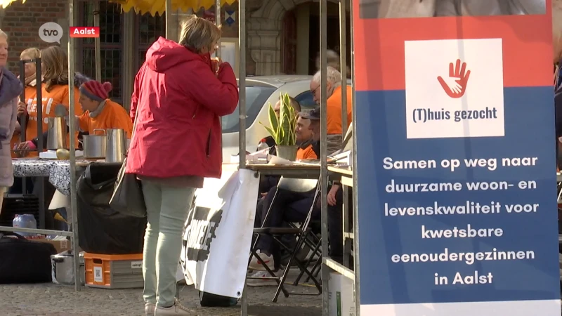 Sociale organisaties maken vuist tegen armoede in Aalst: "Te veel mensen op wachtlijst sociale woningen"