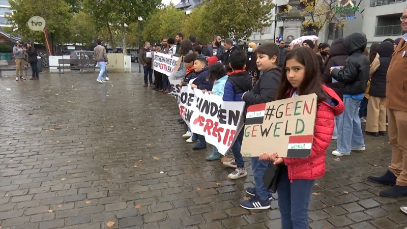Actie tegen zinloos geweld in Beveren: "Bescherm onze kinderen en stop pesten!"