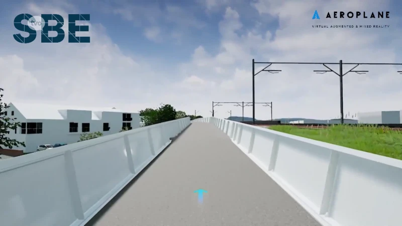 Werken aan fietsbrug Sint-Niklaas zijn begonnen, missing link fietssnelweg F4 zal klaar zijn over anderhalf jaar