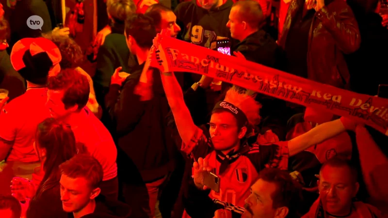 Honderden supporters in Aalst zien hoe Rode Duivels Canada kloppen